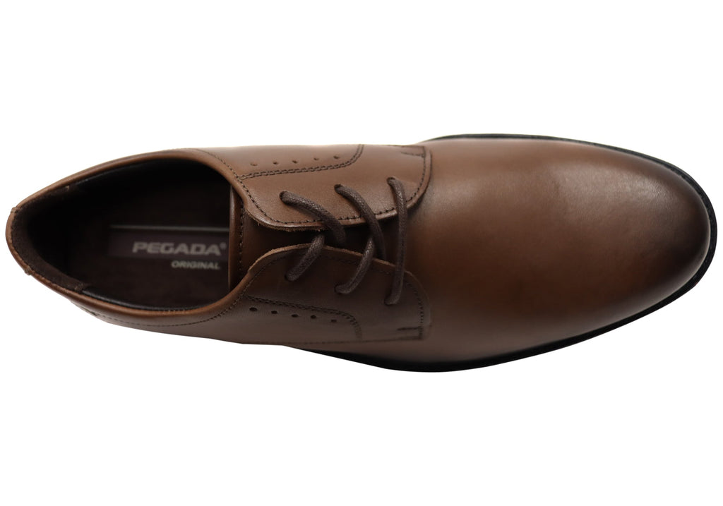 Bruno Mens Comfortable Brazilian Leather Lace Up Dress Shoes