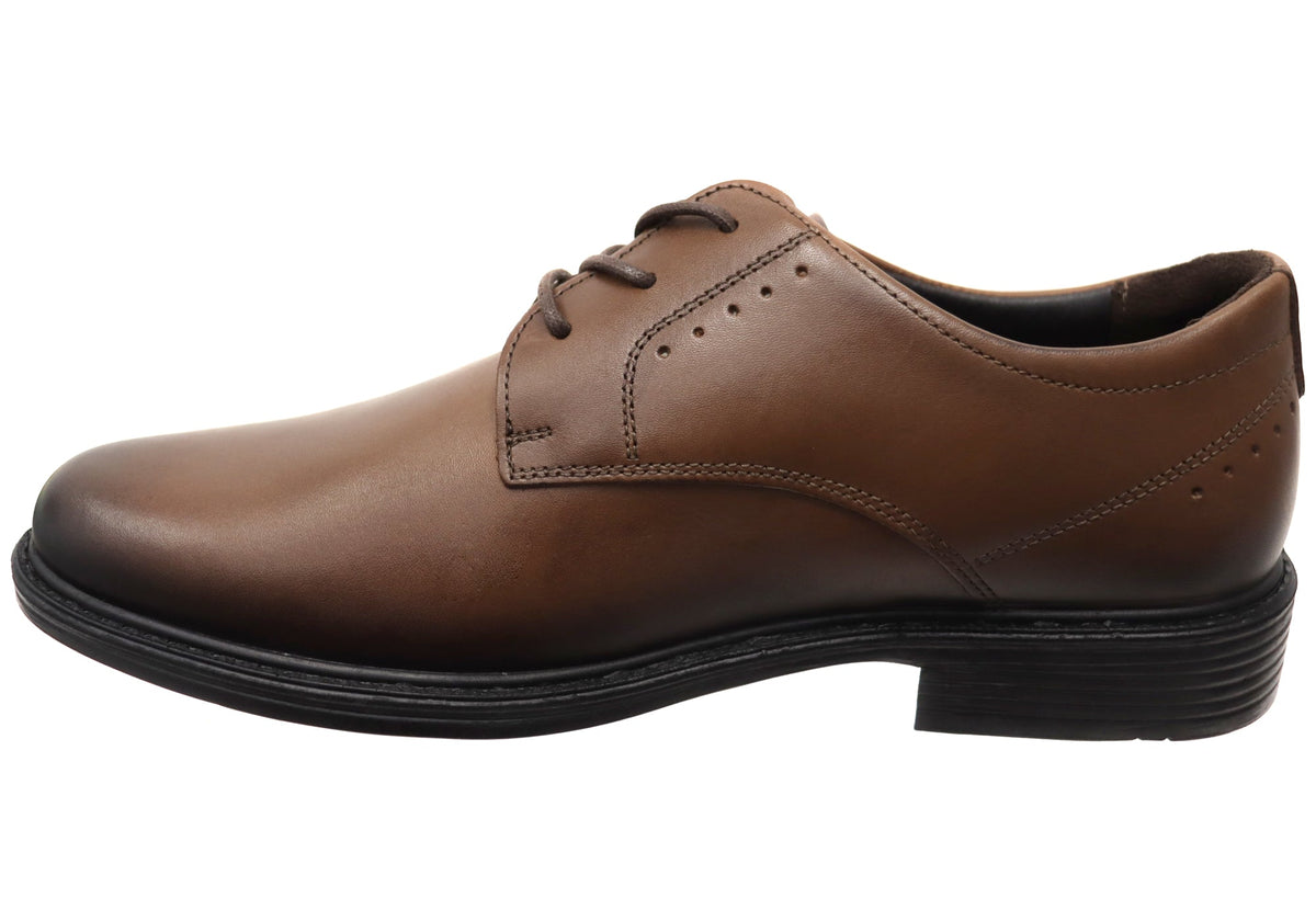 Bruno Mens Comfortable Brazilian Leather Lace Up Dress Shoes