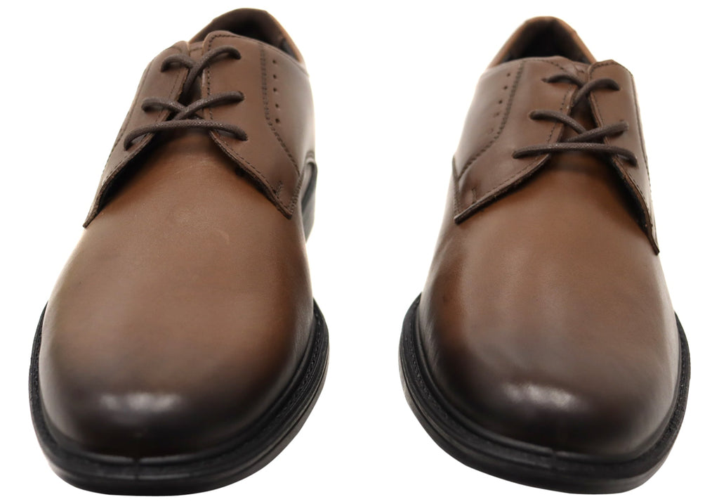Bruno Mens Comfortable Brazilian Leather Lace Up Dress Shoes