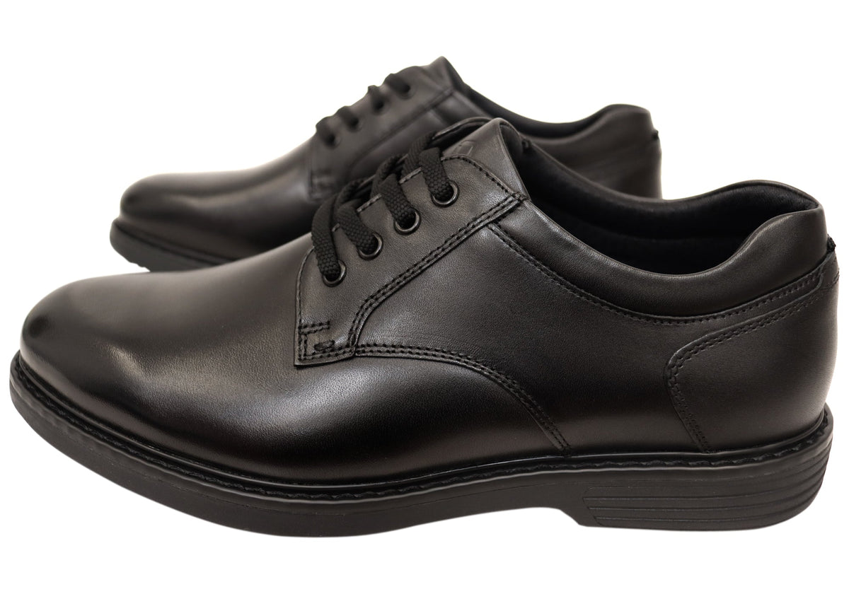 Mens Raptor EE Extra Wide Leather Shoes