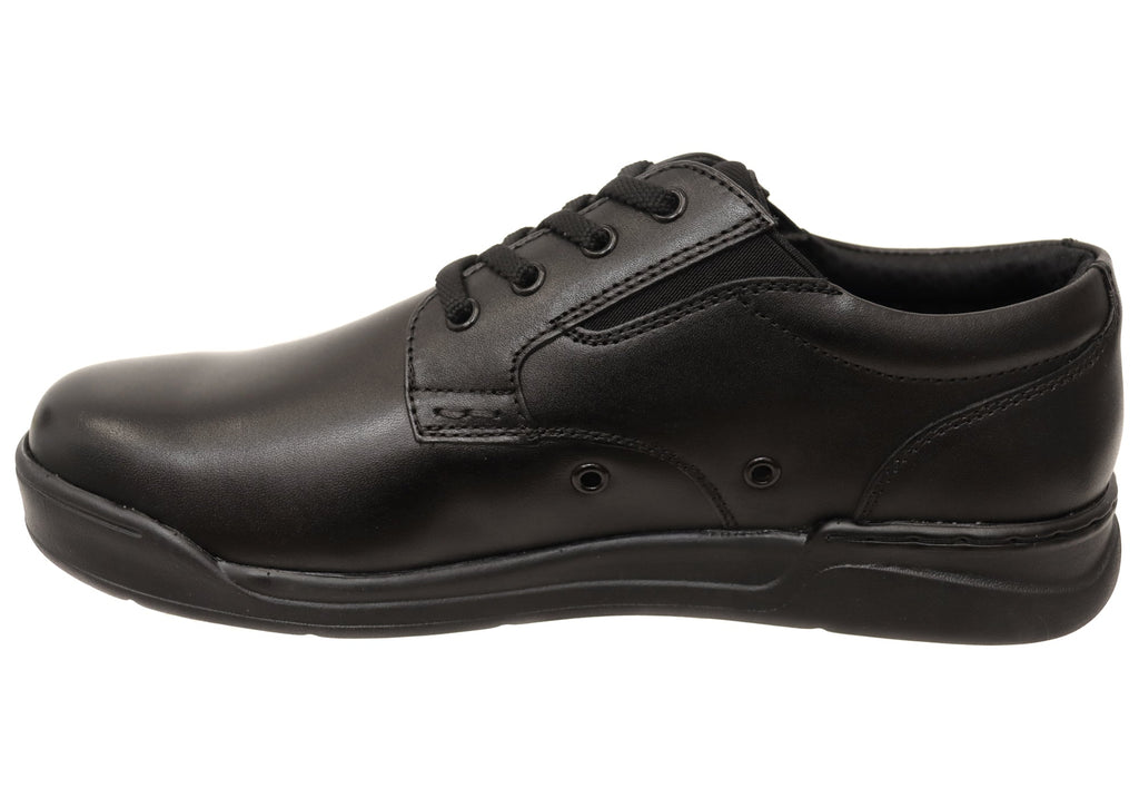 Mens Defender EE Extra Wide Leather Shoes