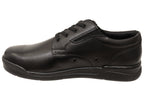 Mens Defender EE Extra Wide Leather Shoes