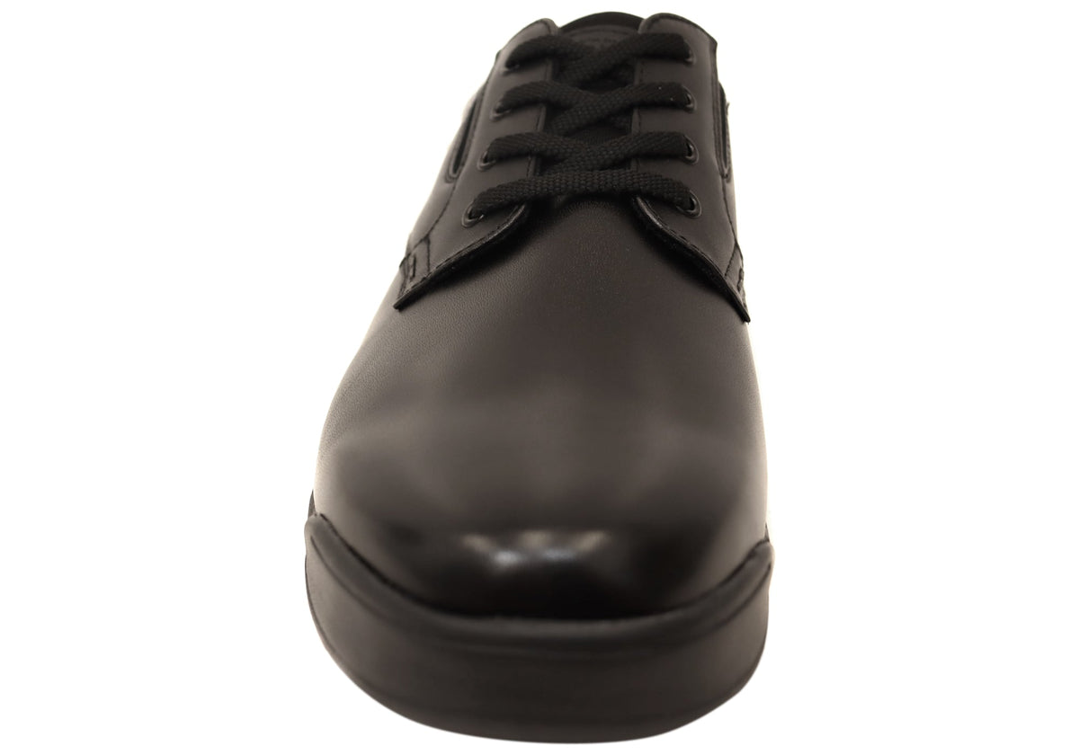 Mens Defender EE Extra Wide Leather Shoes