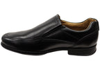 Ian Mens Comfortable Brazilian Leather Slip On Dress Shoes