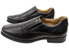 Ian Mens Comfortable Brazilian Leather Slip On Dress Shoes