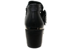 Macey Womens Comfortable Brazilian Leather Ankle Boots