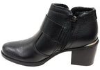 Macey Womens Comfortable Brazilian Leather Ankle Boots