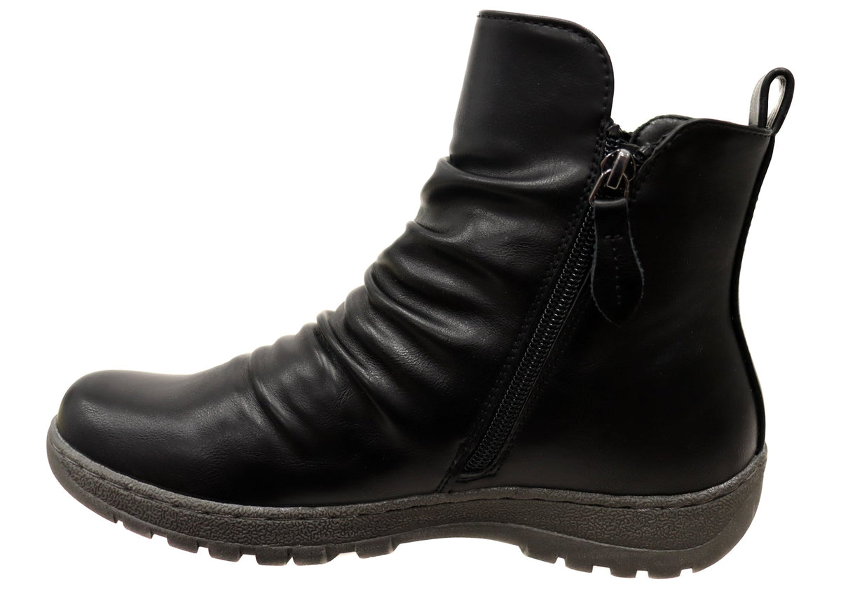 Greco Womens Comfortable Ankle Boots