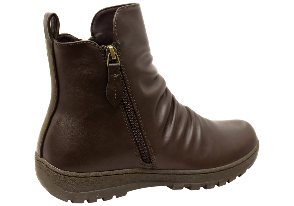 Greco Womens Comfortable Ankle Boots