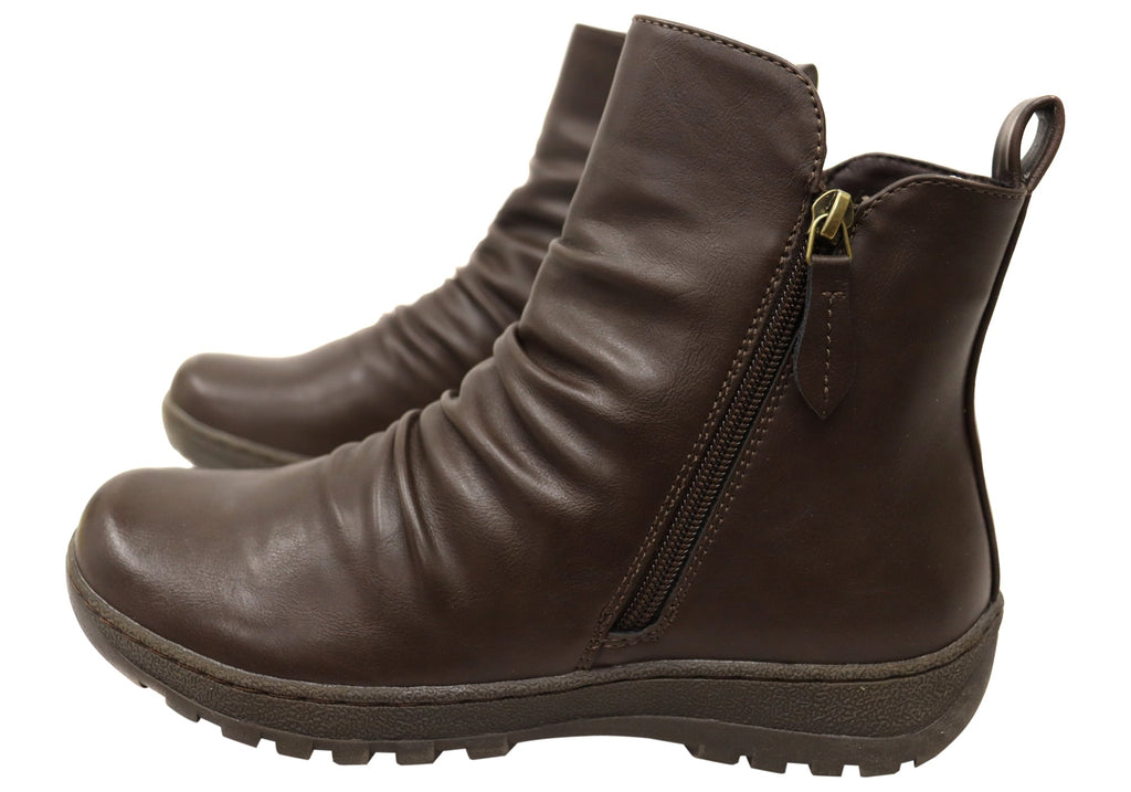Greco Womens Comfortable Ankle Boots