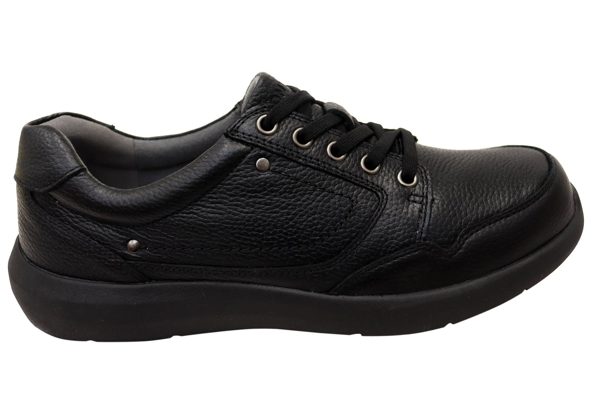 Samuel Lace Up Mens Leather Supportive Extra Extra Wide Shoes