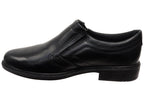 Kaine Mens Comfortable Brazilian Leather Slip On Dress Shoes