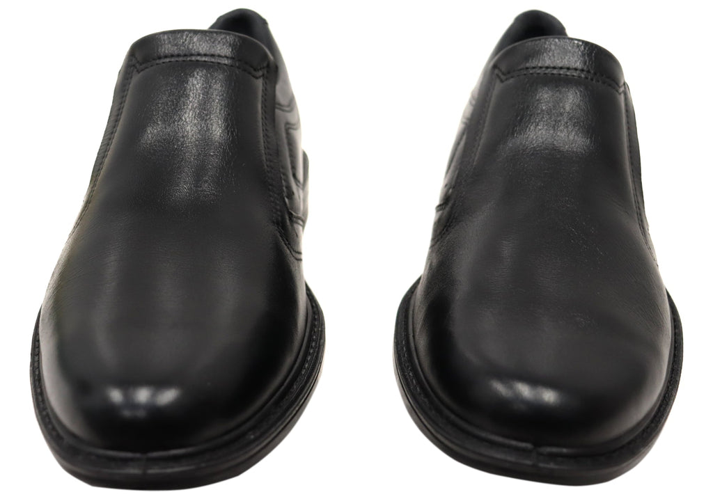 Kaine Mens Comfortable Brazilian Leather Slip On Dress Shoes