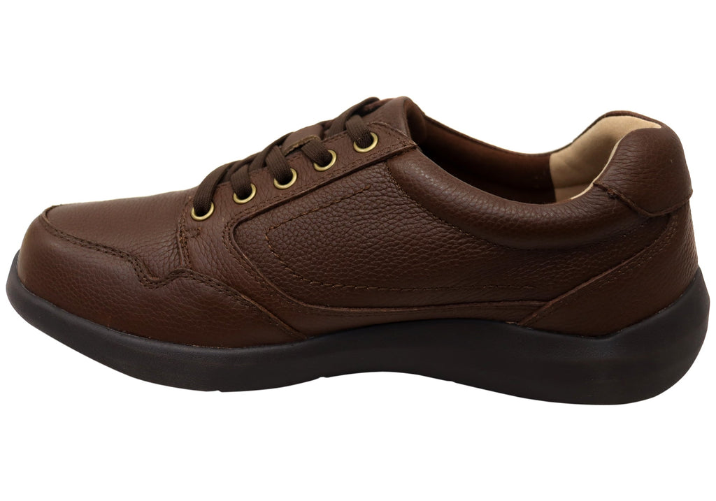 Samuel Lace Up Mens Leather Supportive Extra Extra Wide Shoes