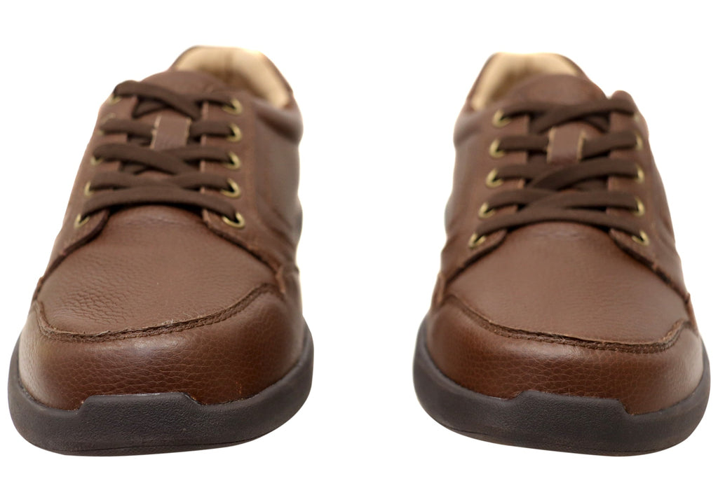 Samuel Lace Up Mens Leather Supportive Extra Extra Wide Shoes