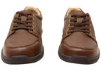 Samuel Lace Up Mens Leather Supportive Extra Extra Wide Shoes