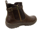 Grey Womens Comfortable Ankle Boots