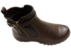 Grey Womens Comfortable Ankle Boots