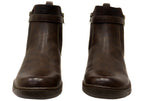 Grey Womens Comfortable Ankle Boots