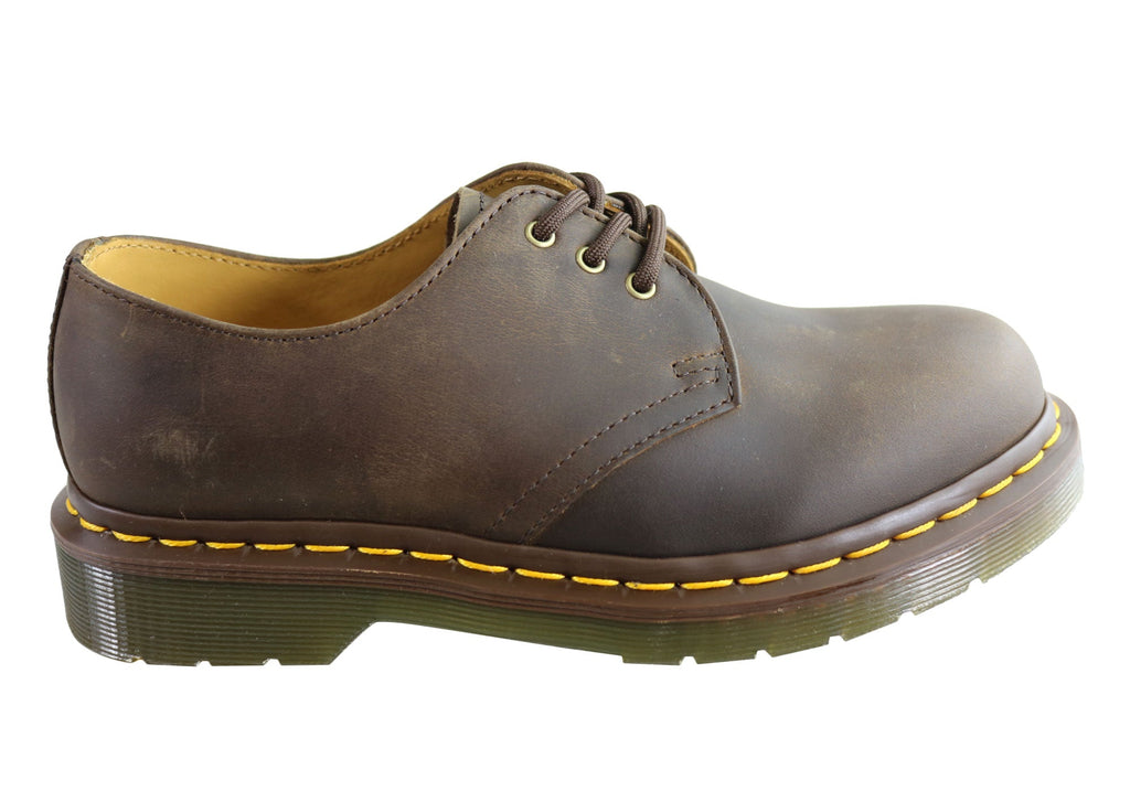 1461 Gaucho Crazy Horse Lace Up Comfortable Unisex Shoes