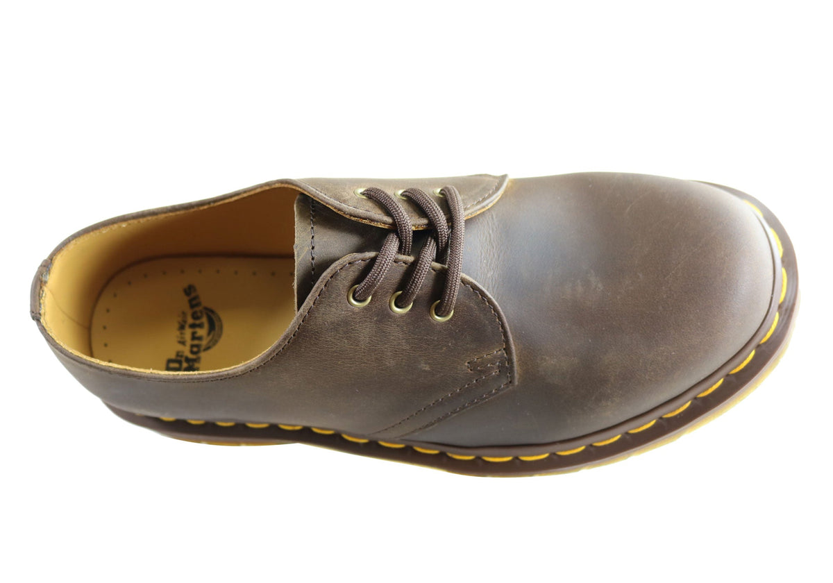 1461 Gaucho Crazy Horse Lace Up Comfortable Unisex Shoes
