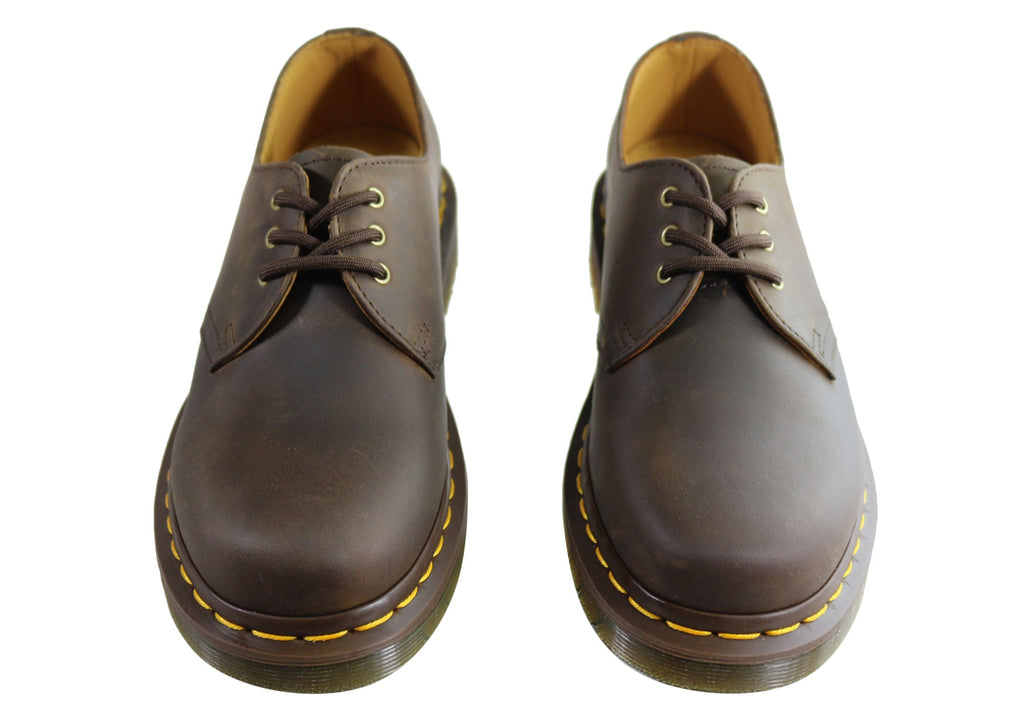 1461 Gaucho Crazy Horse Lace Up Comfortable Unisex Shoes