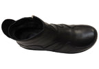 Lucio Womens European Comfortable Leather Ankle Boots