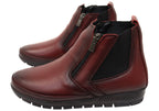 Eres Womens European Comfortable Leather Ankle Boots