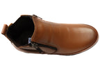Eres Womens European Comfortable Leather Ankle Boots