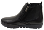 Eres Womens European Comfortable Leather Ankle Boots
