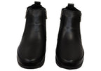 Eres Womens European Comfortable Leather Ankle Boots