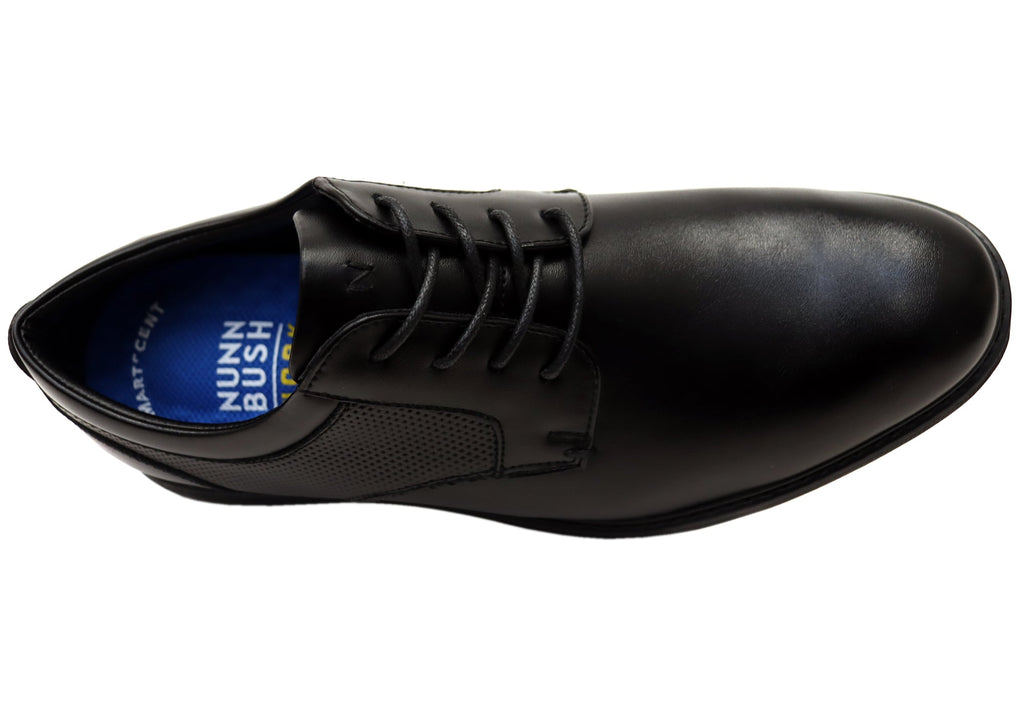 Mens EE Extra Wide Chase Work Plain Shoes