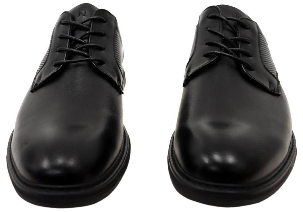 Mens EE Extra Wide Chase Work Plain Shoes