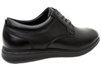 Mens EE Extra Wide Chase Work Plain Shoes