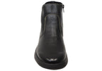 Kellie Womens Comfortable Leather Ankle Boots Made In Brazil