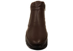 Austina Womens European Comfortable Leather Ankle Boots