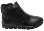 Austina Womens European Comfortable Leather Ankle Boots