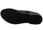Enrich Womens Leather European Low Heel Ankle Boots