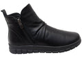 Compass Womens Comfortable Leather European Ankle Boots