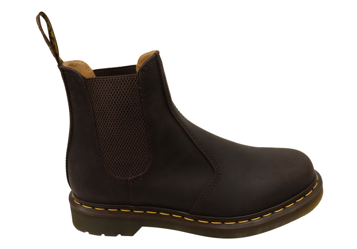 2976 YS Crazy Horse Unisex Leather Chelsea Boots