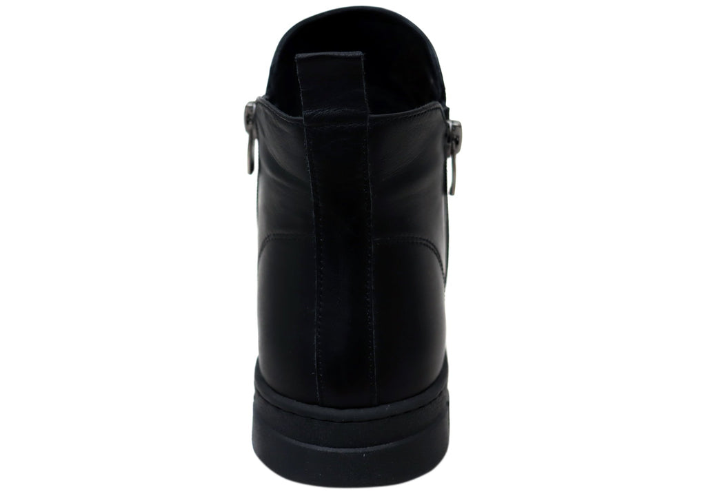 Compass Womens Comfortable Leather European Ankle Boots
