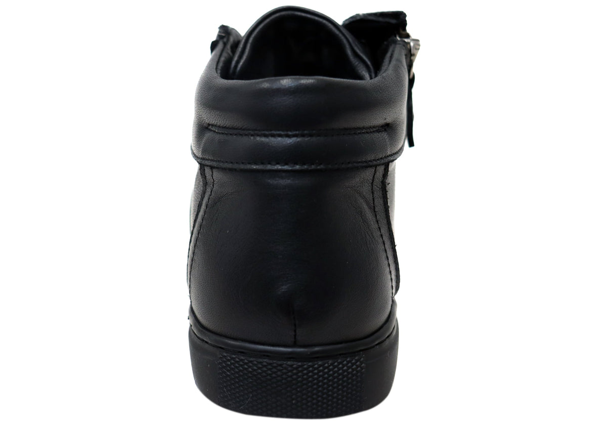 Scully Womens Comfortable Leather European Ankle Boots