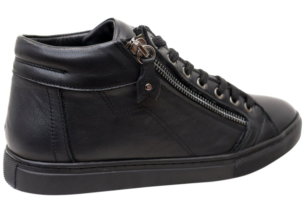 Scully Womens Comfortable Leather European Ankle Boots