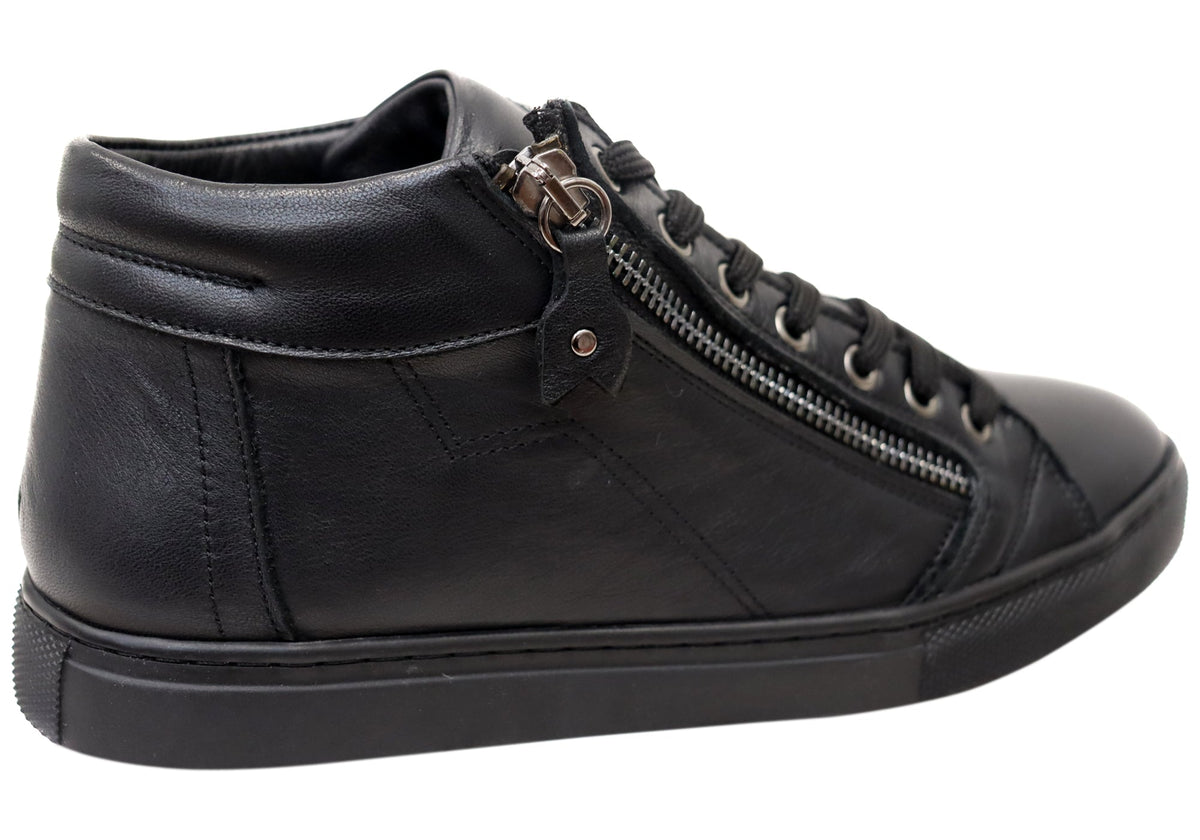Scully Womens Comfortable Leather European Ankle Boots