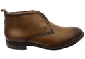 Ridge Mens Comfortable Leather Lace Up Boots Made In Brazil