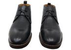 Ridge Mens Comfortable Leather Lace Up Boots Made In Brazil