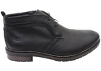 Jarrod Mens Brazilian Comfortable Leather Lace Up Boots