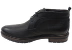 Jarrod Mens Brazilian Comfortable Leather Lace Up Boots