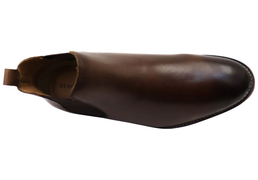 Jacko Mens Comfortable Leather Chelsea Boots Made In Brazil