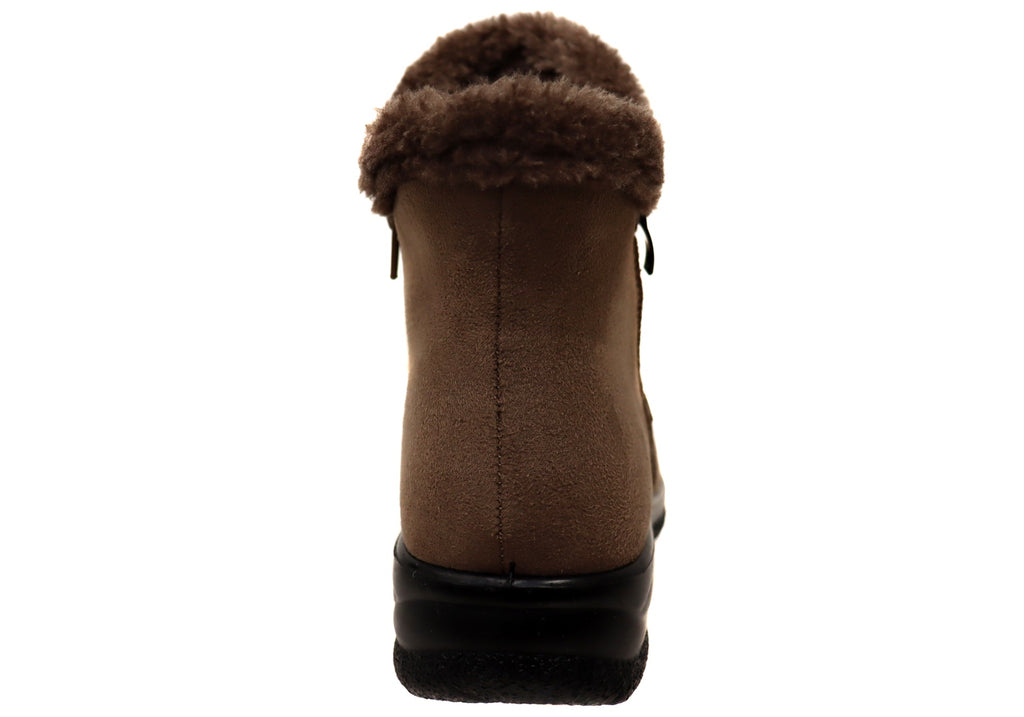 Buff Womens Comfortable Ankle Boots